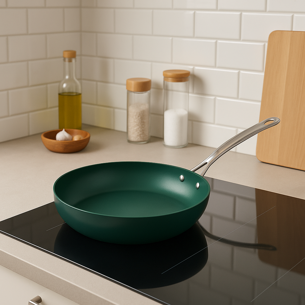 WT-FP028 Sartén prensada de lados altos