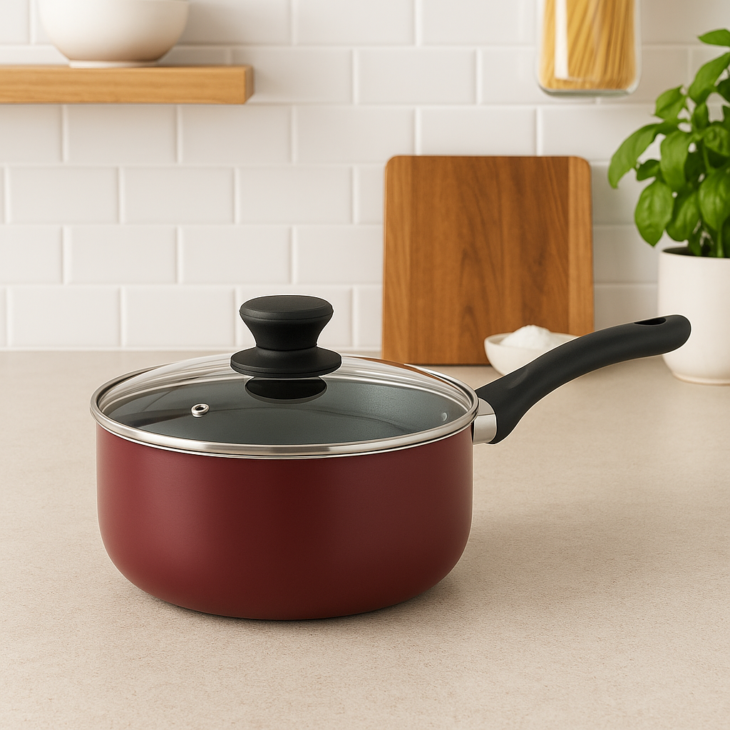 WT-MP005 Cacerola prensada con base espiral ergonómica