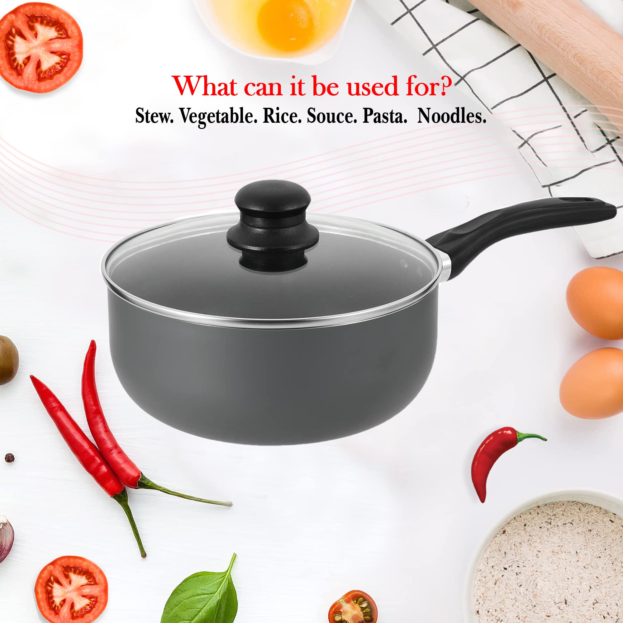 WT-MP005 Cacerola prensada con base espiral ergonómica