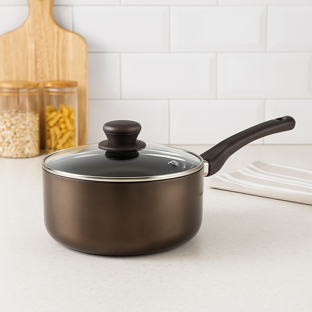 WT-MP005 Cacerola prensada con base espiral ergonómica