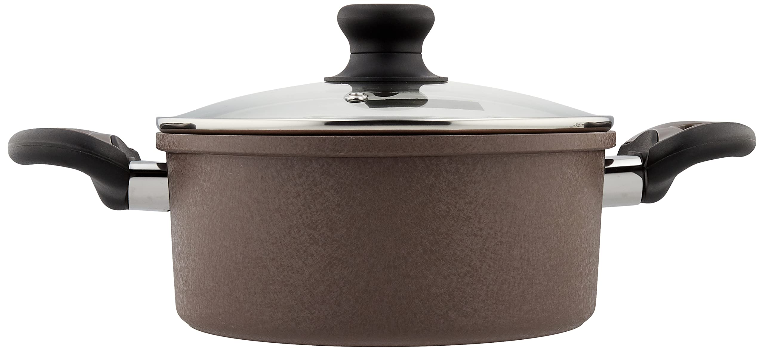 WT-SP003 Cazuela forjada con pintura resistente a altas temperaturas negra