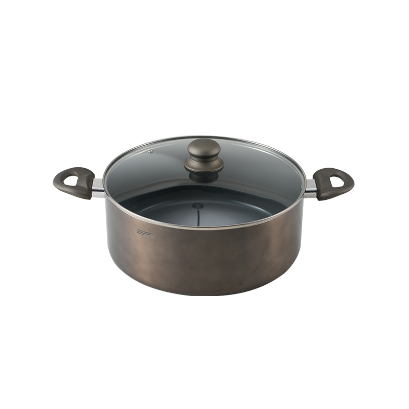 WT-SP001 Cazuela prensada con pintura antiadherente resistente