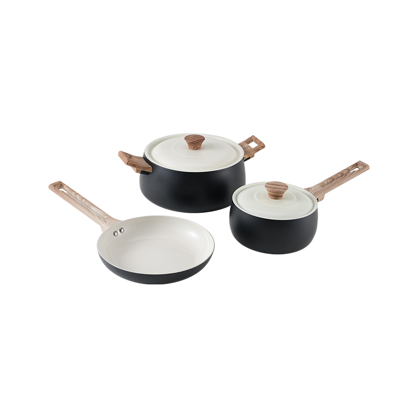 WT-CS012 Set de utensilios de cocina antiarañazos y de calentamiento uniforme