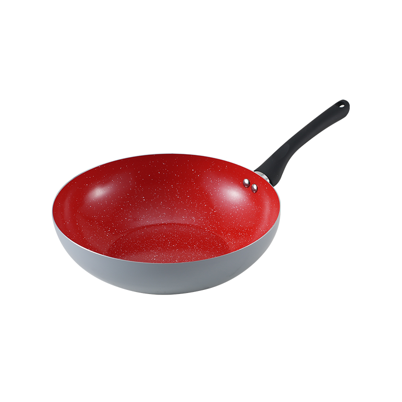 WT-WK007 Wok colorido y moderno con la profundidad adecuada